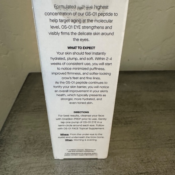 One Skin OS-01 EYE CREAM NIB - Picture 5 of 5